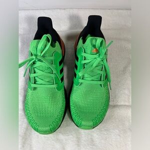 Adidas Ultra Boost Green & Black Running Shoes